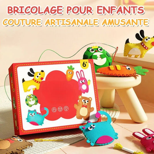 CreaStitch™ – Kit Magique de Couture Ludique pour Enfants